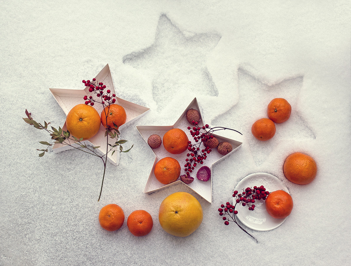 Snow still life Poster och Canvastavla