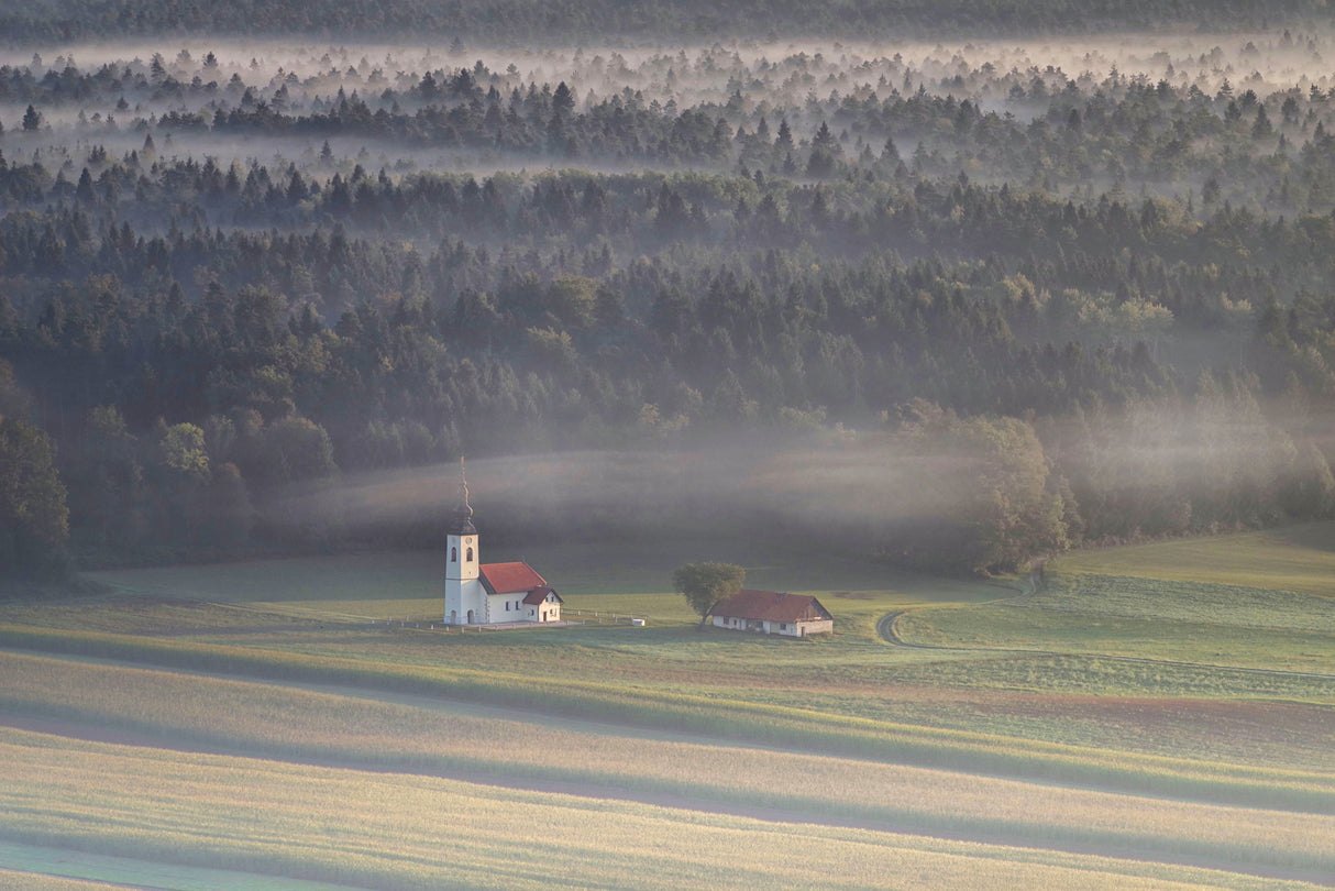 ST. JACOB in tiny mist Poster och Canvastavla