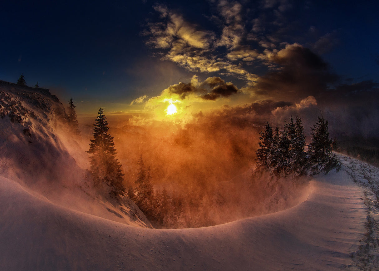 The Blizzard ! Poster och Canvastavla