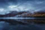 Autumn reflection Poster och Canvastavla