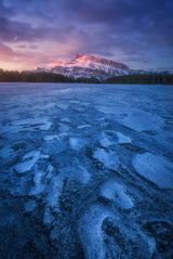 Two Jack Lake Poster och Canvastavla