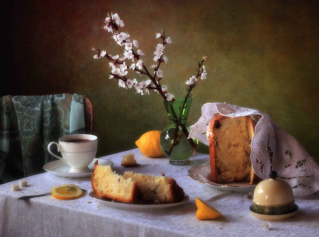 The April tea Poster och Canvastavla
