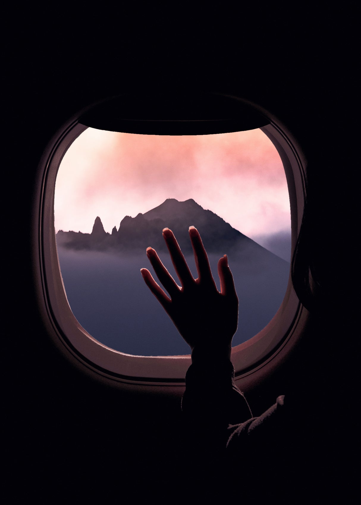 Hello Mountain Poster och Canvastavla