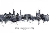Royal Leamington Spa England Skyline Poster och Canvastavla