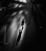 Shadow of a person Poster och Canvastavla