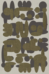 Ebony Shapes 2 Poster och Canvastavla