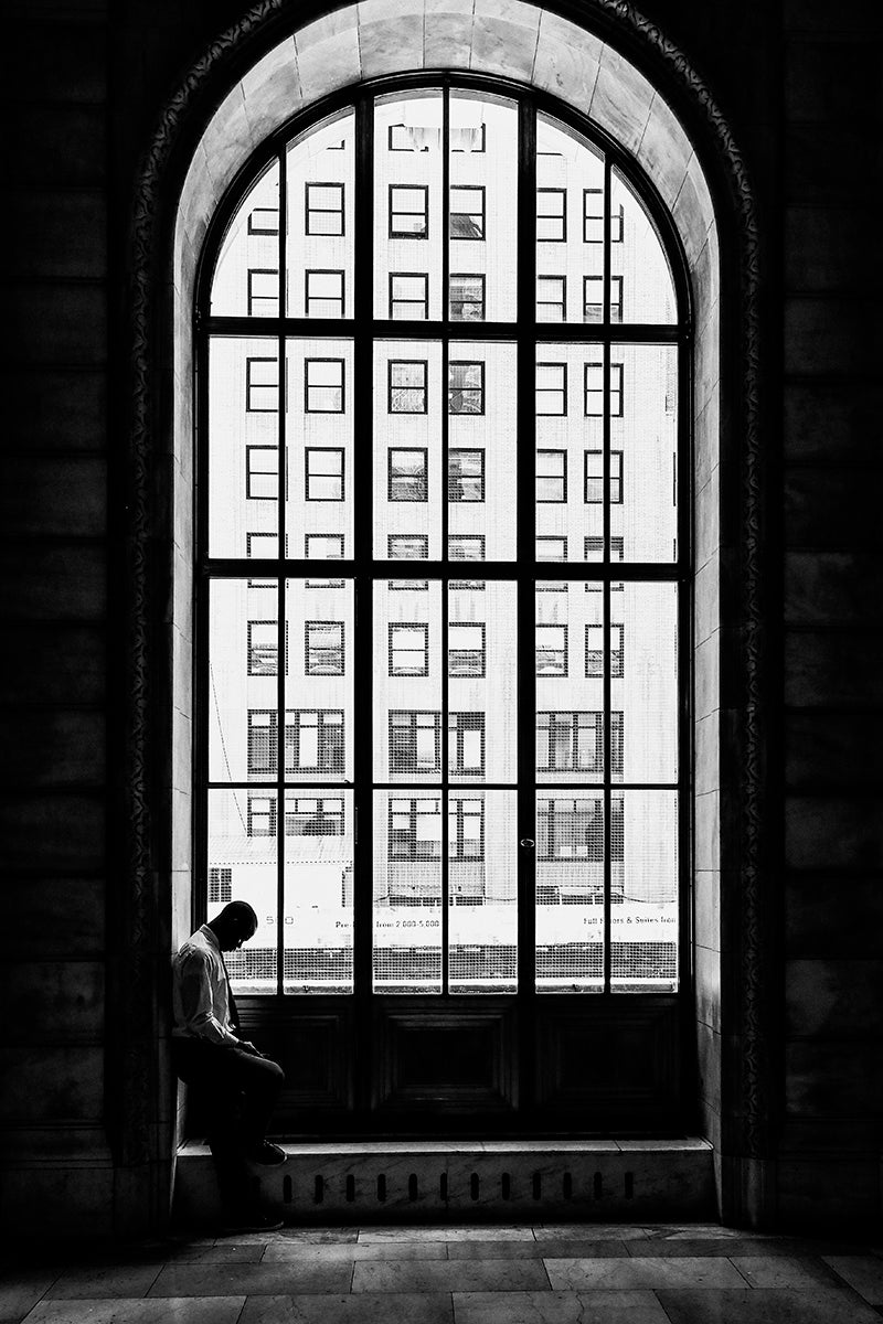 Lonely man Poster och Canvastavla