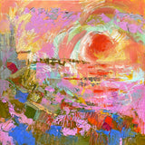 Df2036quietly Sunset Poster och Canvastavla