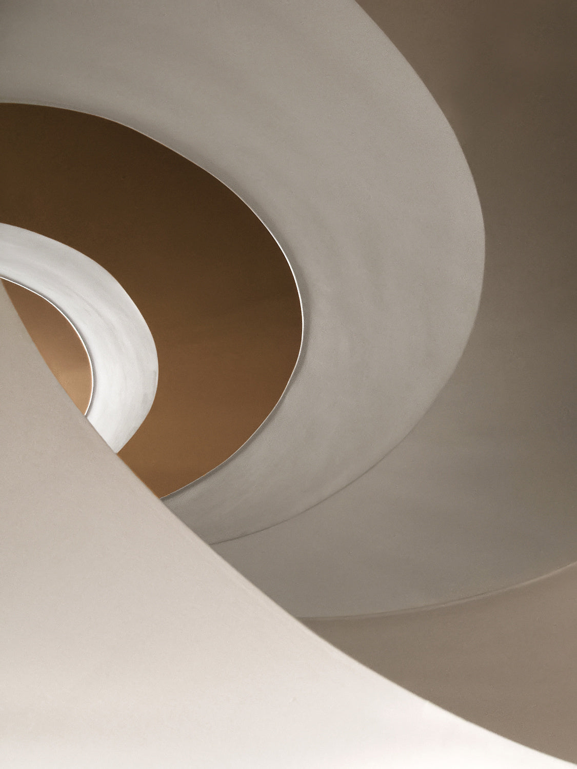 Concrete stairs Poster och Canvastavla