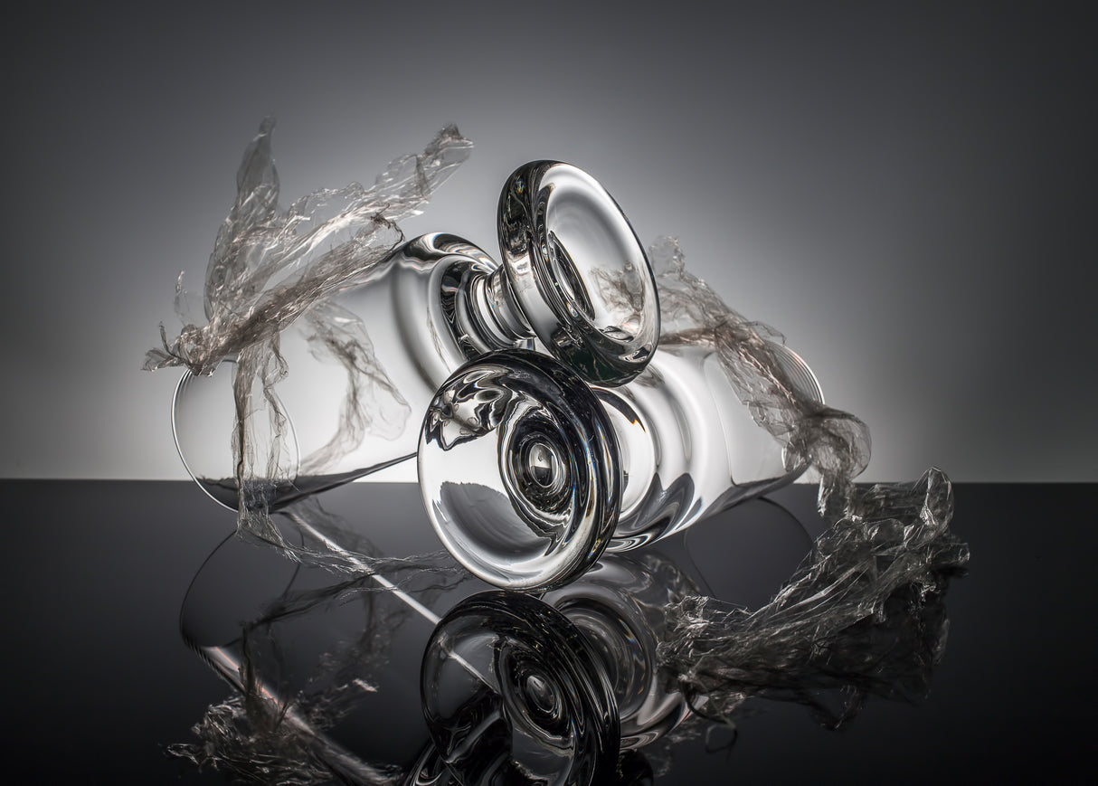 From the series "Experiments with glass" Poster och Canvastavla