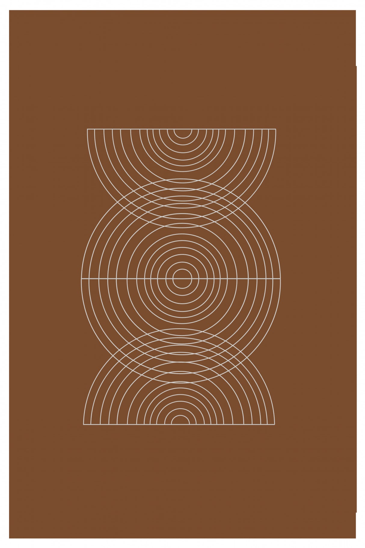 Geo Objects Poster och Canvastavla