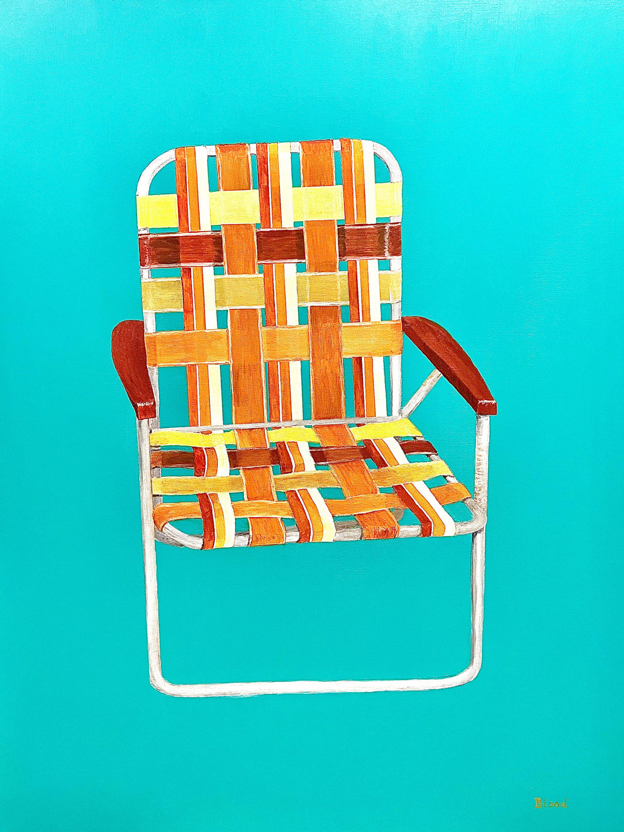 Summer Seat Poster och Canvastavla