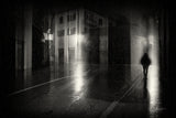Rainy night Poster och Canvastavla