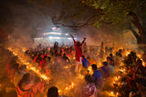 Praying with fire Poster och Canvastavla