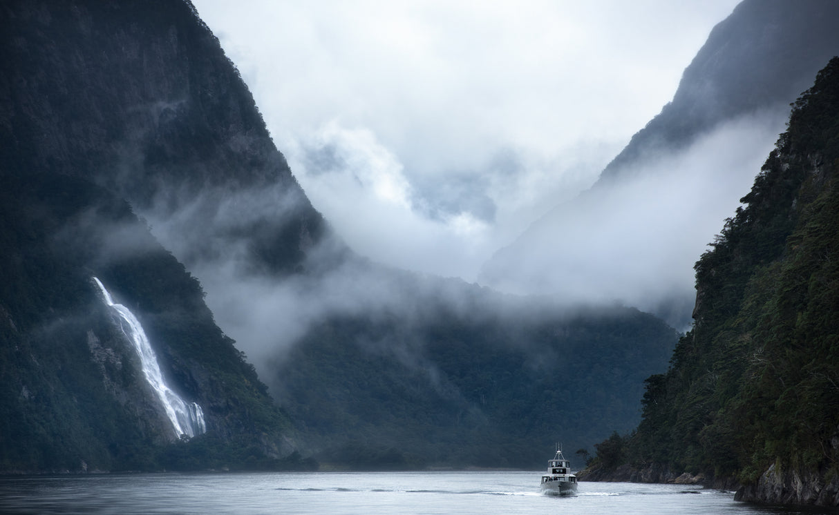Milford Sound Cruise Poster och Canvastavla