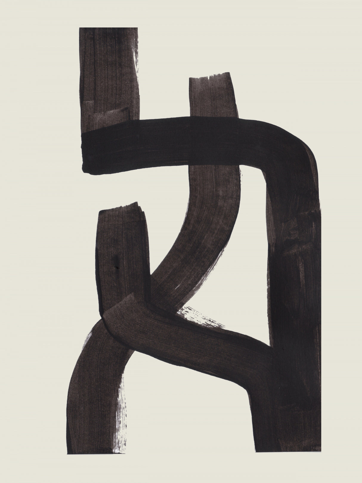 Ink Motif 15 Poster och Canvastavla