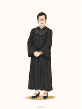 Ruth Bader Ginsburg Poster och Canvastavla