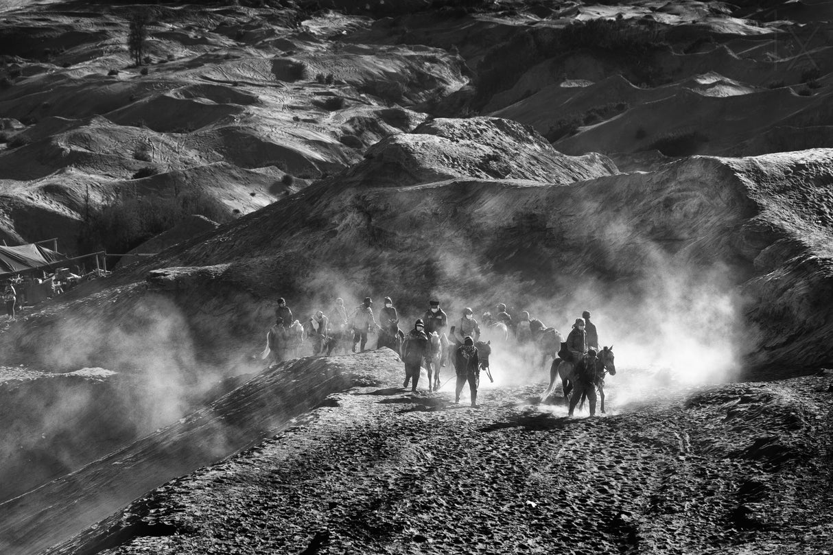 Dusty Road Poster och Canvastavla