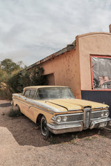 Route 66 Oldtimer Poster och Canvastavla