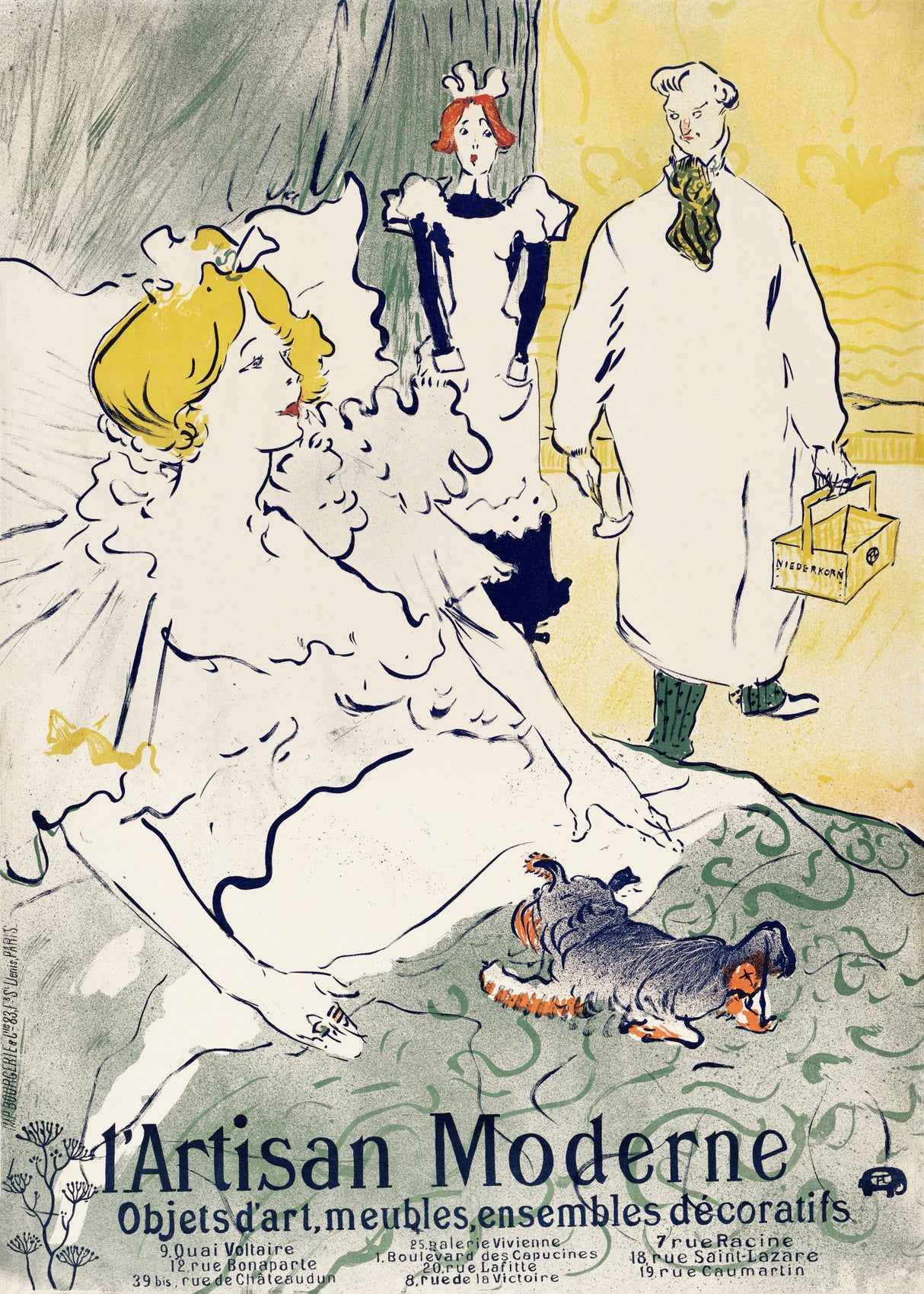 L'artisan Moderne (1896) Poster och Canvastavla