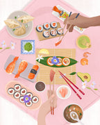Sushi Brunch Poster och Canvastavla
