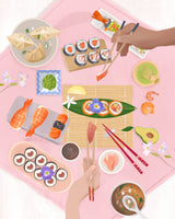 Sushi Brunch Poster och Canvastavla