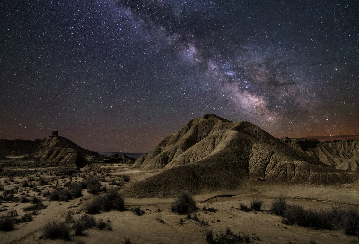 Desert milky way Poster och Canvastavla