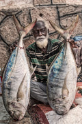 Socotri fish vendor Poster och Canvastavla
