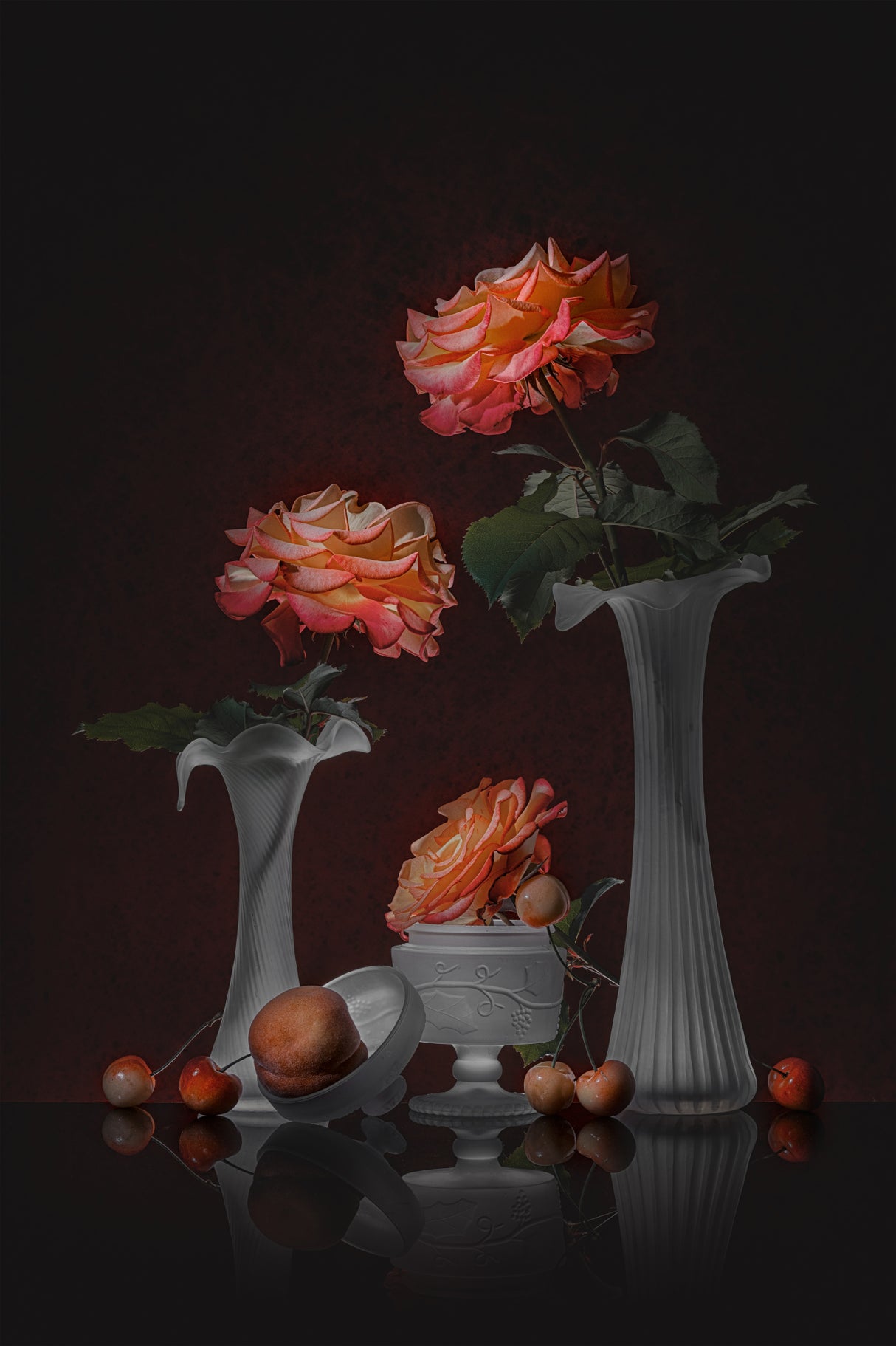 Double Delight Charm Poster och Canvastavla