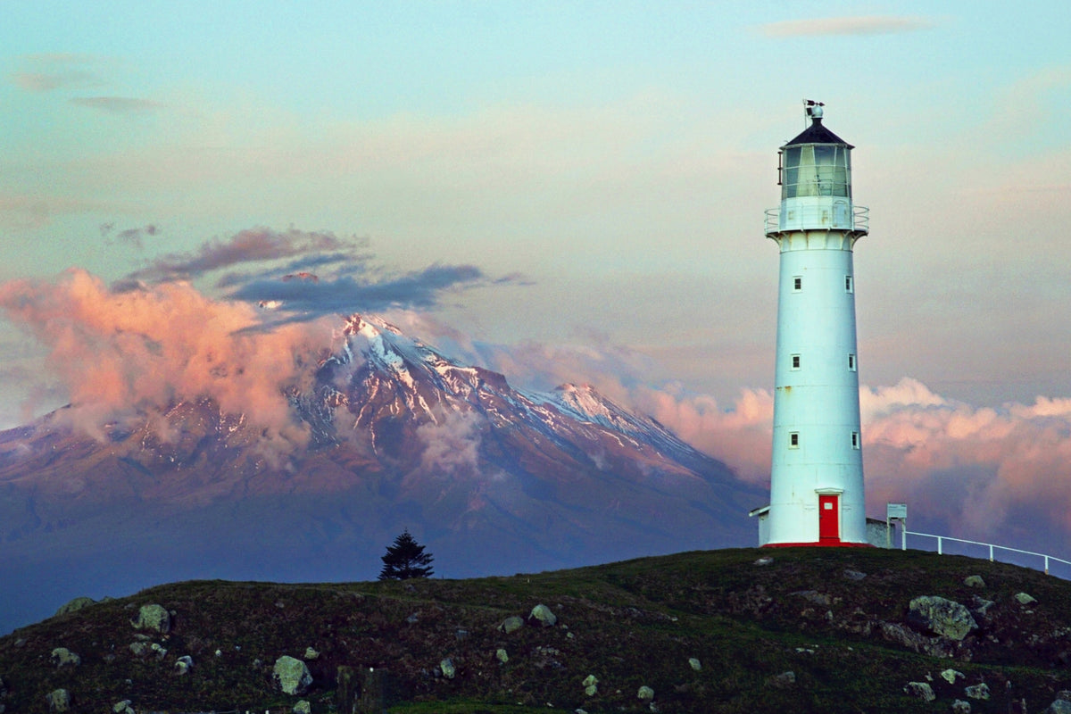 Cape Egmont Lighthouse Poster och Canvastavla