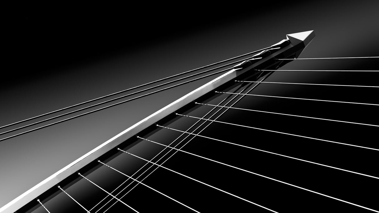 Lined arrow Poster och Canvastavla