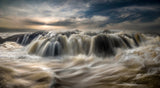 The falls in the sea... Poster och Canvastavla