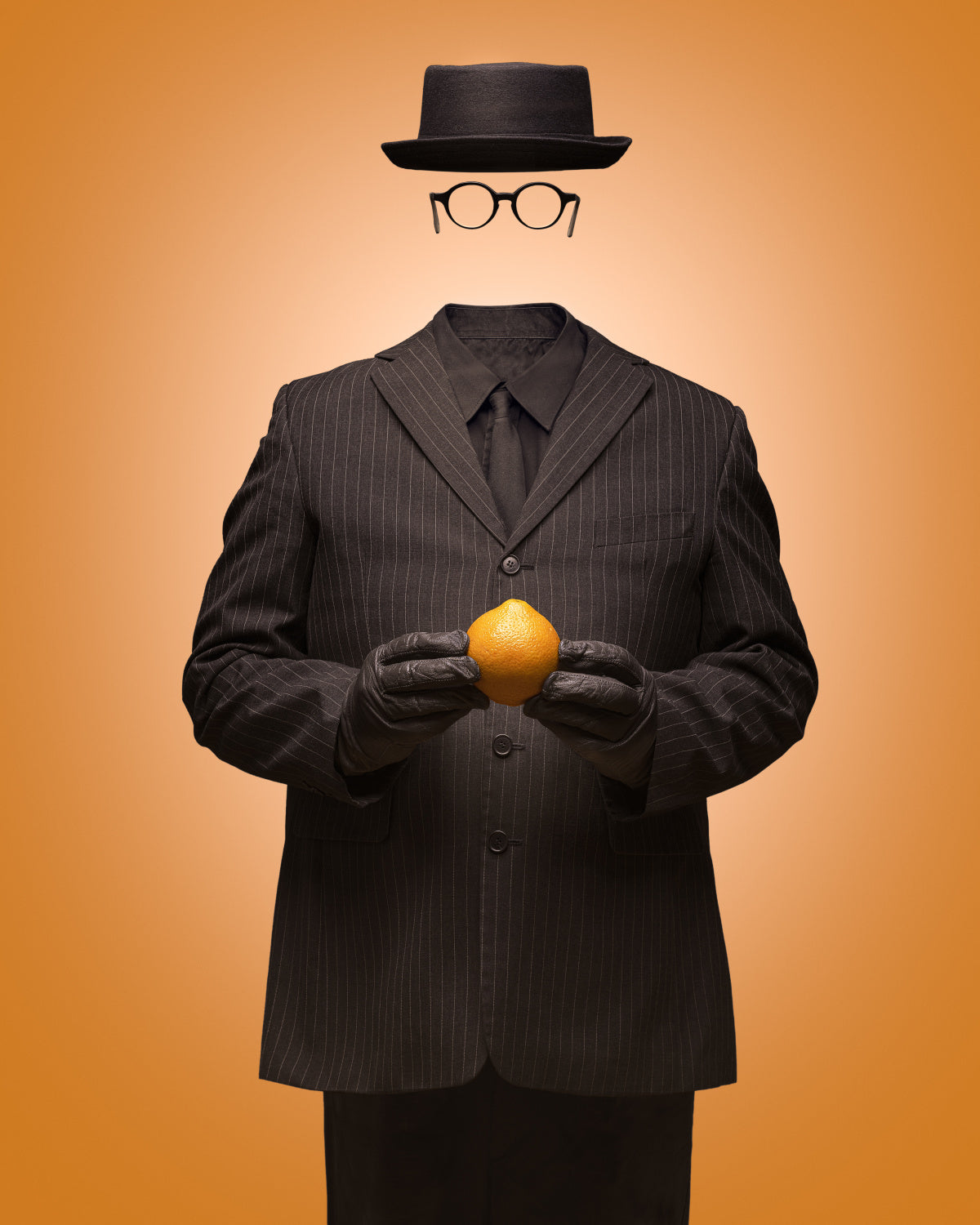 Orange Poster och Canvastavla