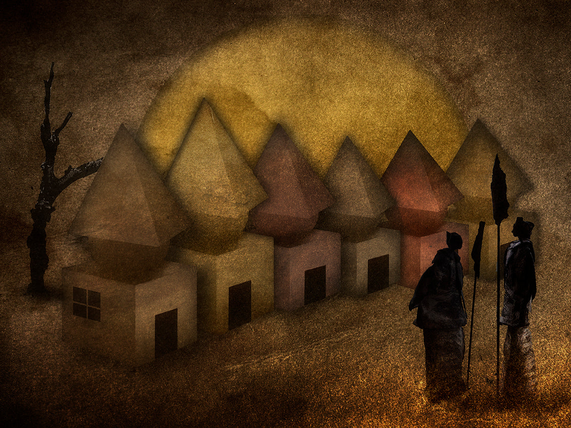 little village Poster och Canvastavla