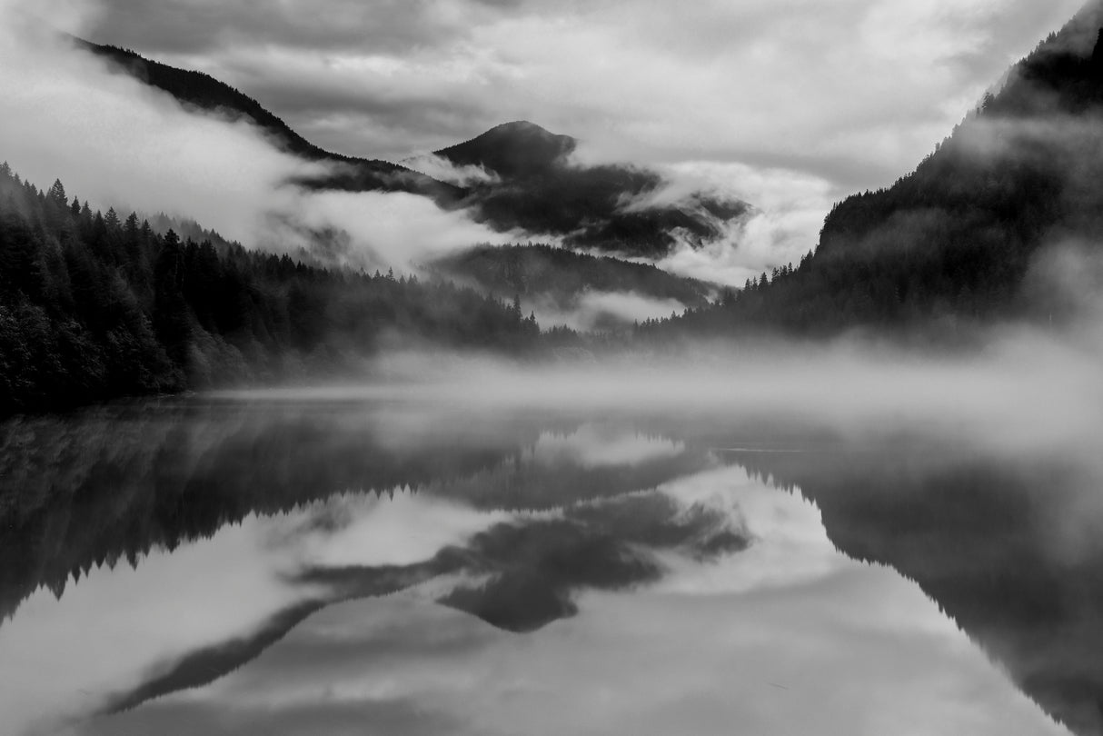 Dawn at Diablo Lake Poster och Canvastavla