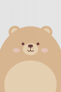 Cute Bear Poster och Canvastavla
