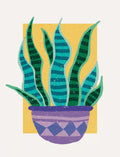 Plant in the Sun Poster och Canvastavla