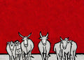 Milking Time Poster och Canvastavla