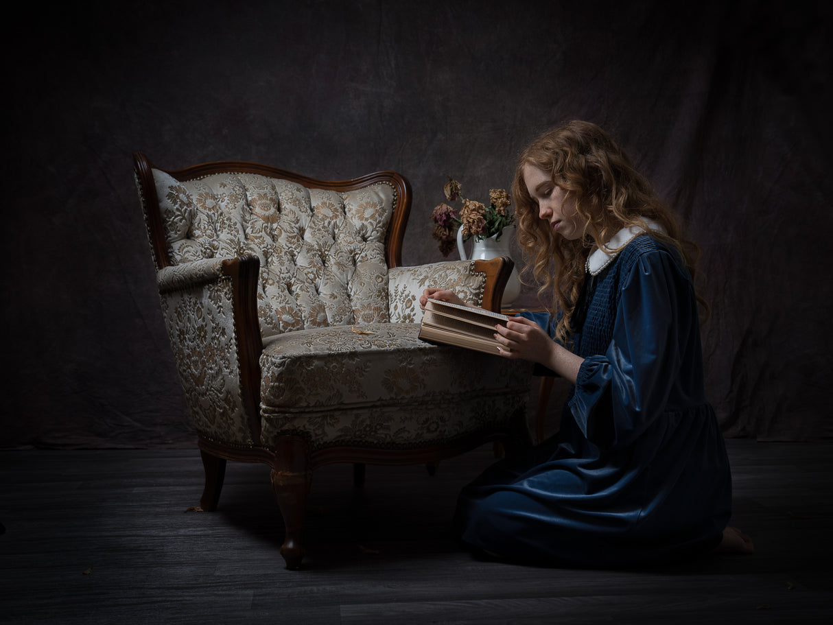 the reading girl Poster och Canvastavla