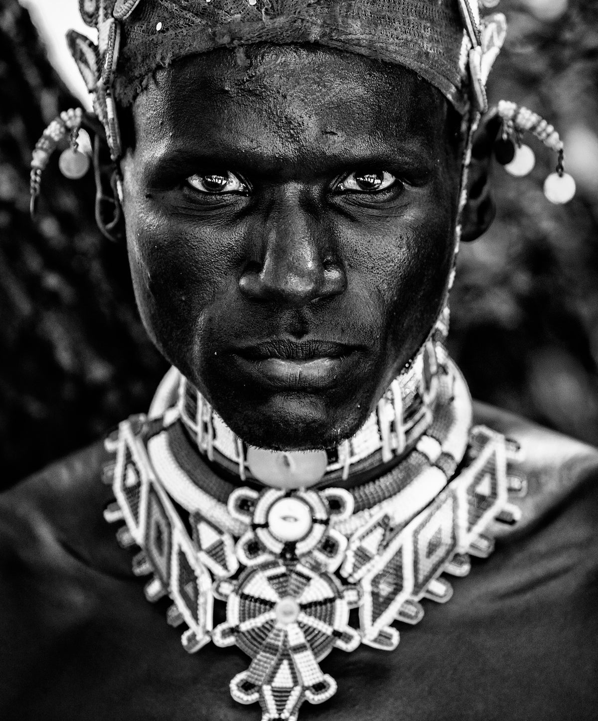 Samburu man Poster och Canvastavla