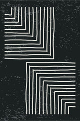 Black and White Line #1 Poster och Canvastavla