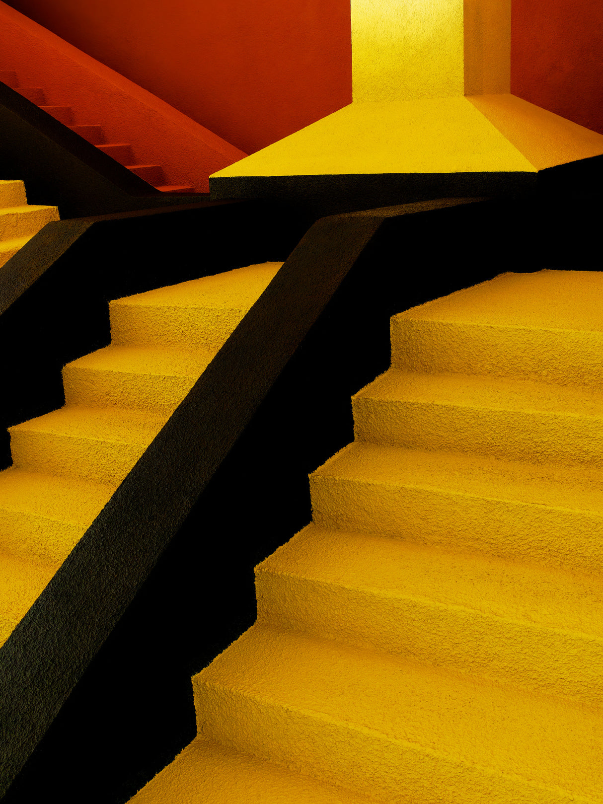 the stairs &amp; a door to nowhere Poster och Canvastavla