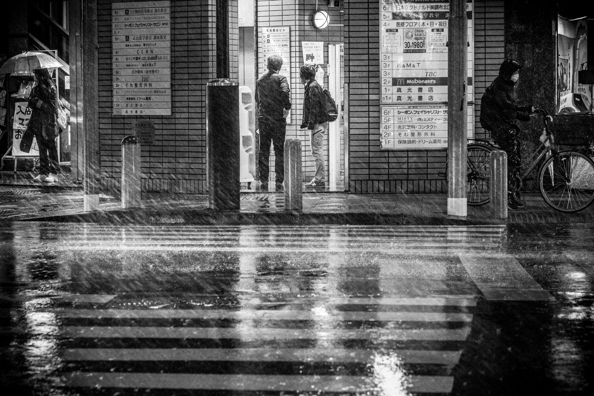 pouring rain Poster och Canvastavla