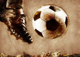 Football Soccer Sport Art 3 Poster och Canvastavla