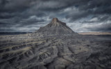 Factory Butte Poster och Canvastavla
