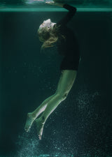 underwater artistic portrait shooting Poster och Canvastavla