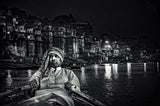 nights in Varanasi Poster och Canvastavla