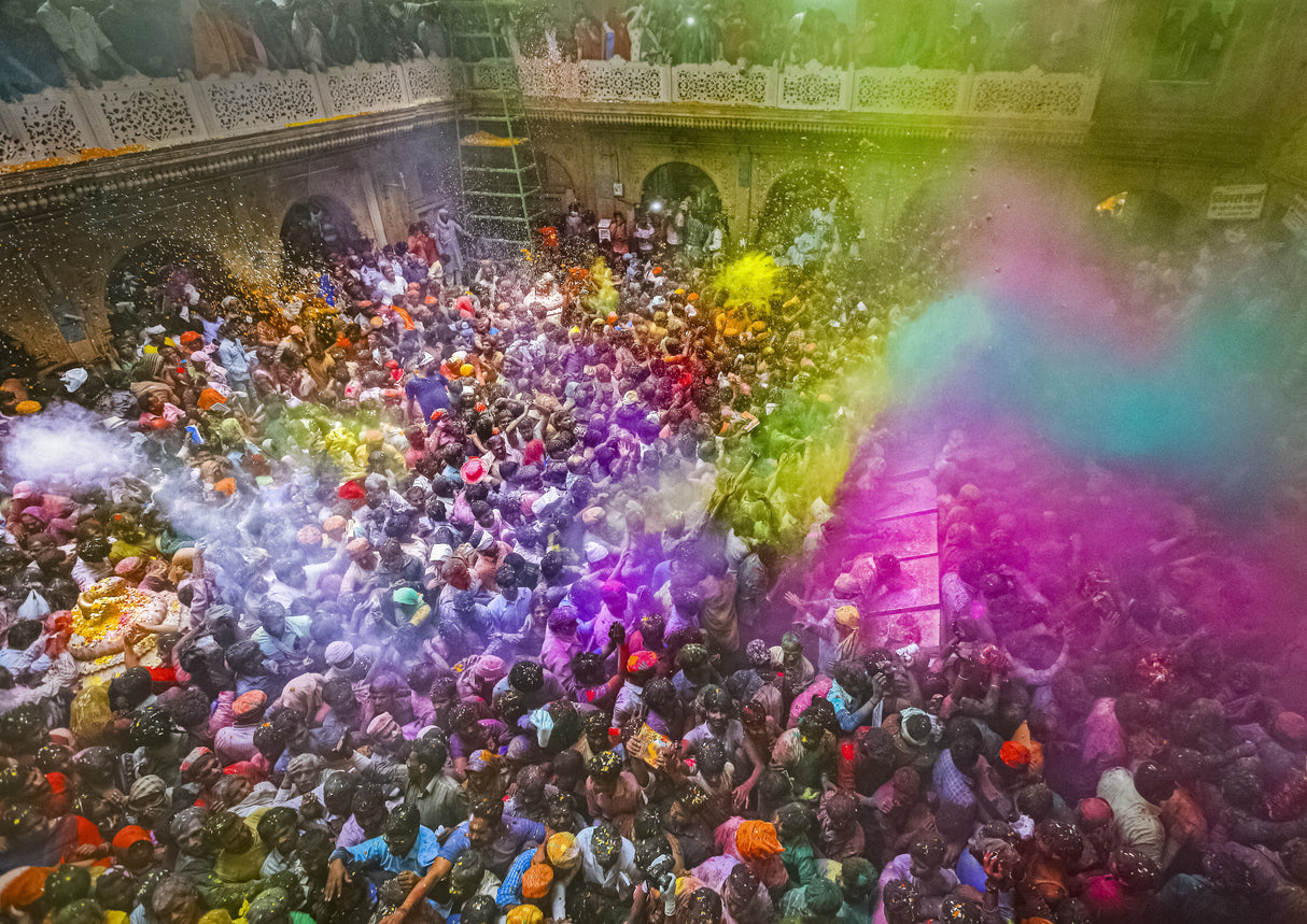 colourful festival Poster och Canvastavla