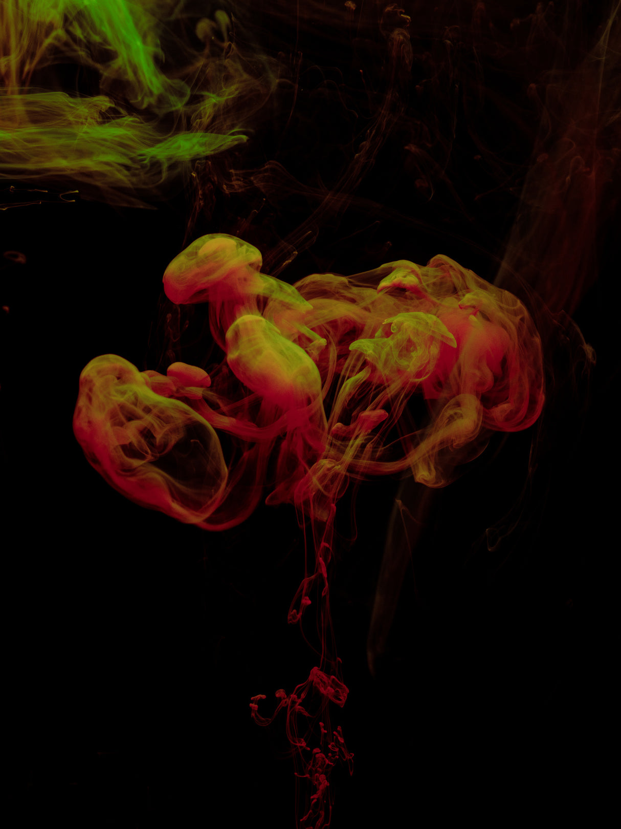 ink in water Poster och Canvastavla