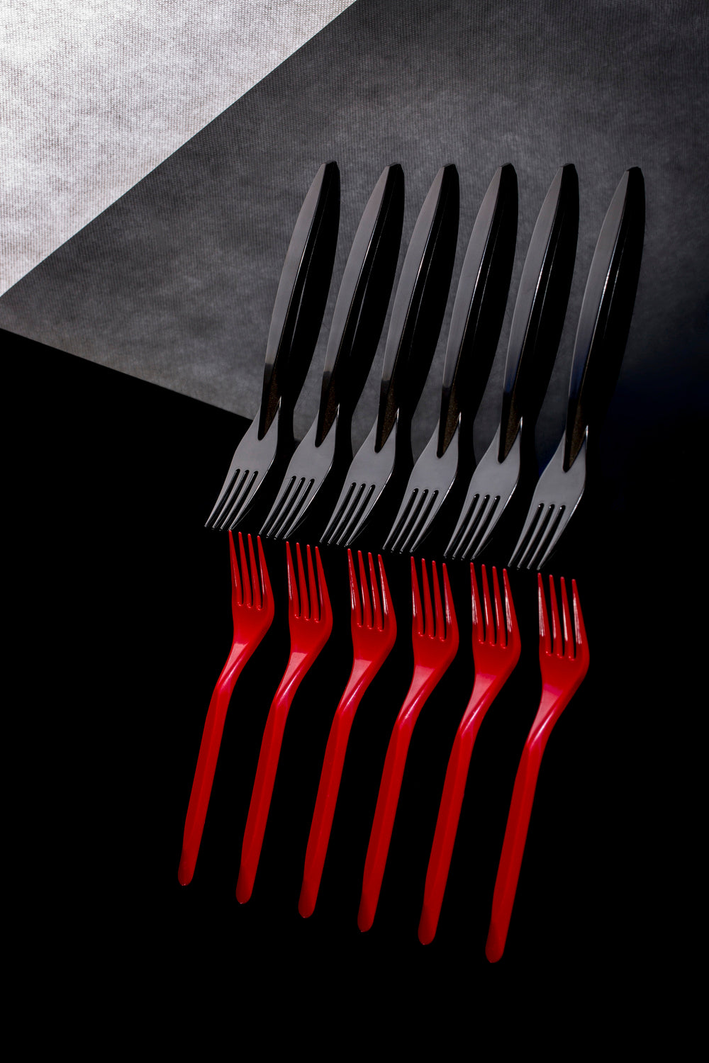 Red and black Poster och Canvastavla